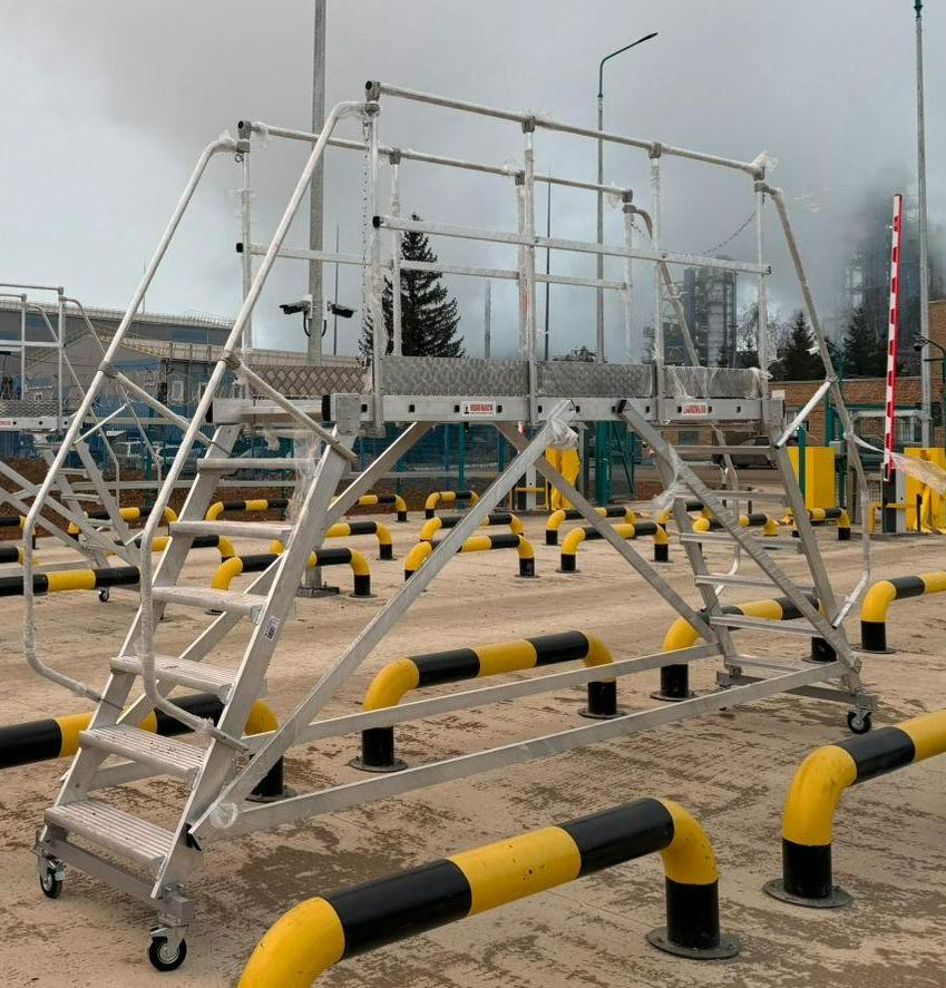 Лестницы с двухсторонним подходом