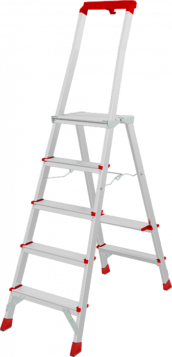 Анодированная стремянка с органайзером и ст. 80 мм NV 3135А