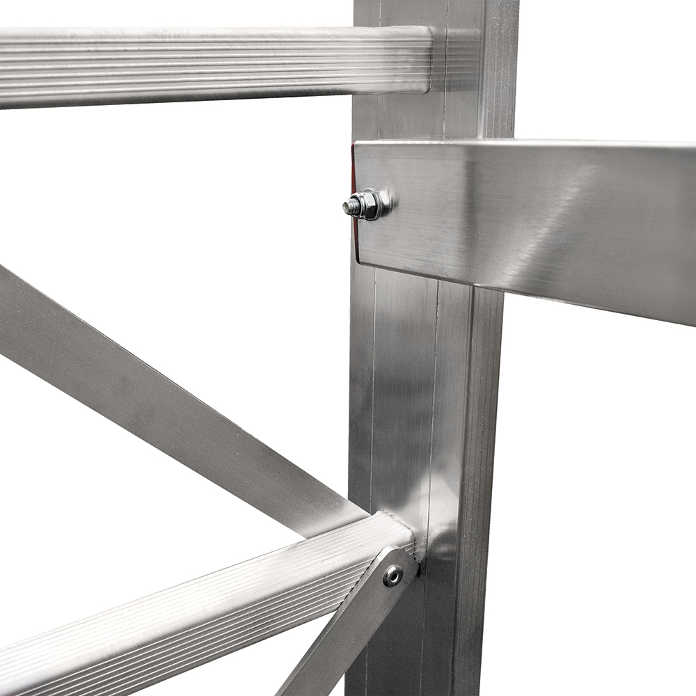 Лестница-стремянка разборная на колёсах с площадкой ВС-3,0 NV 8000068