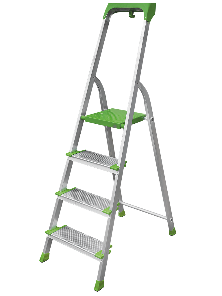 Алюминиевая стремянка с органайзером и ст. 130 мм NV 2118