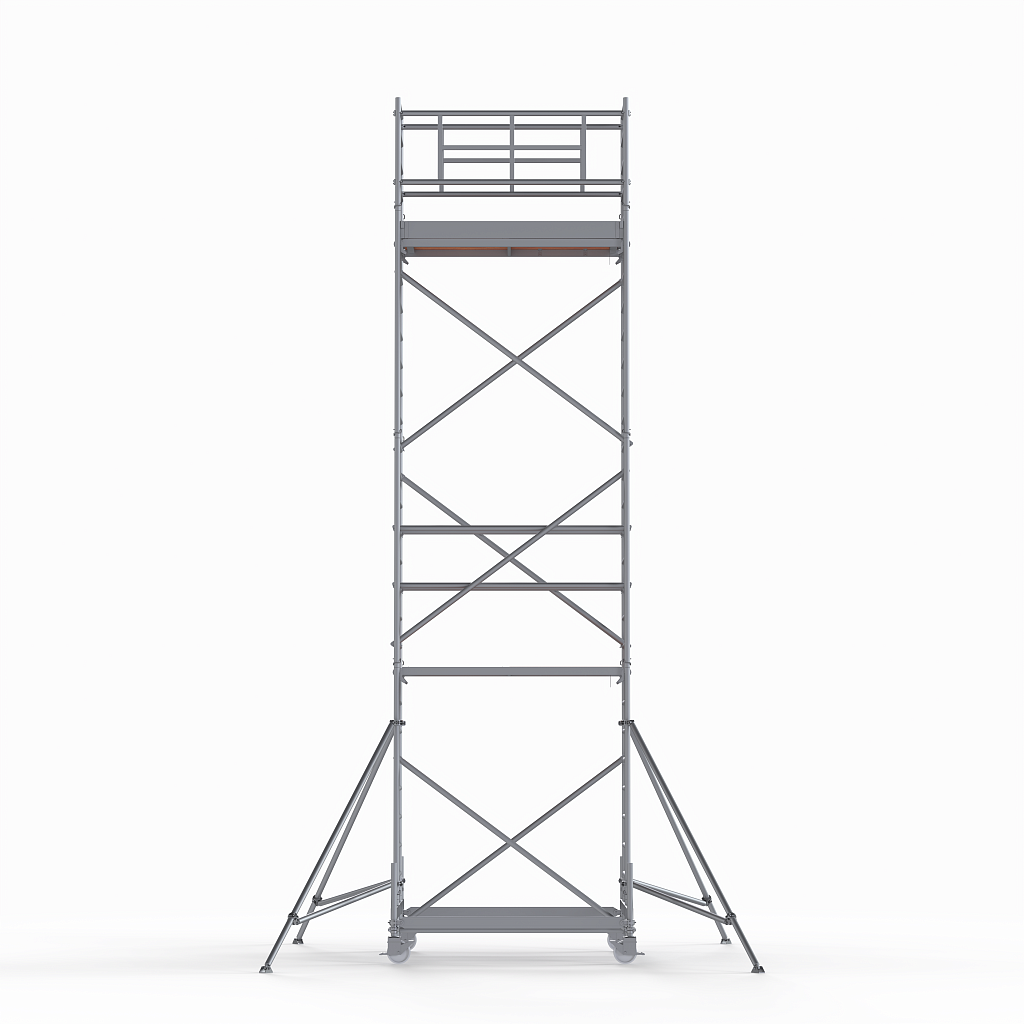 Вышка-тура NV 74112, помост 2,0х0,75 м, траверса