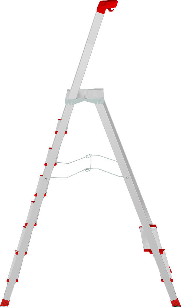Стремянка с органайзером и ступенями 80 мм NV 3135