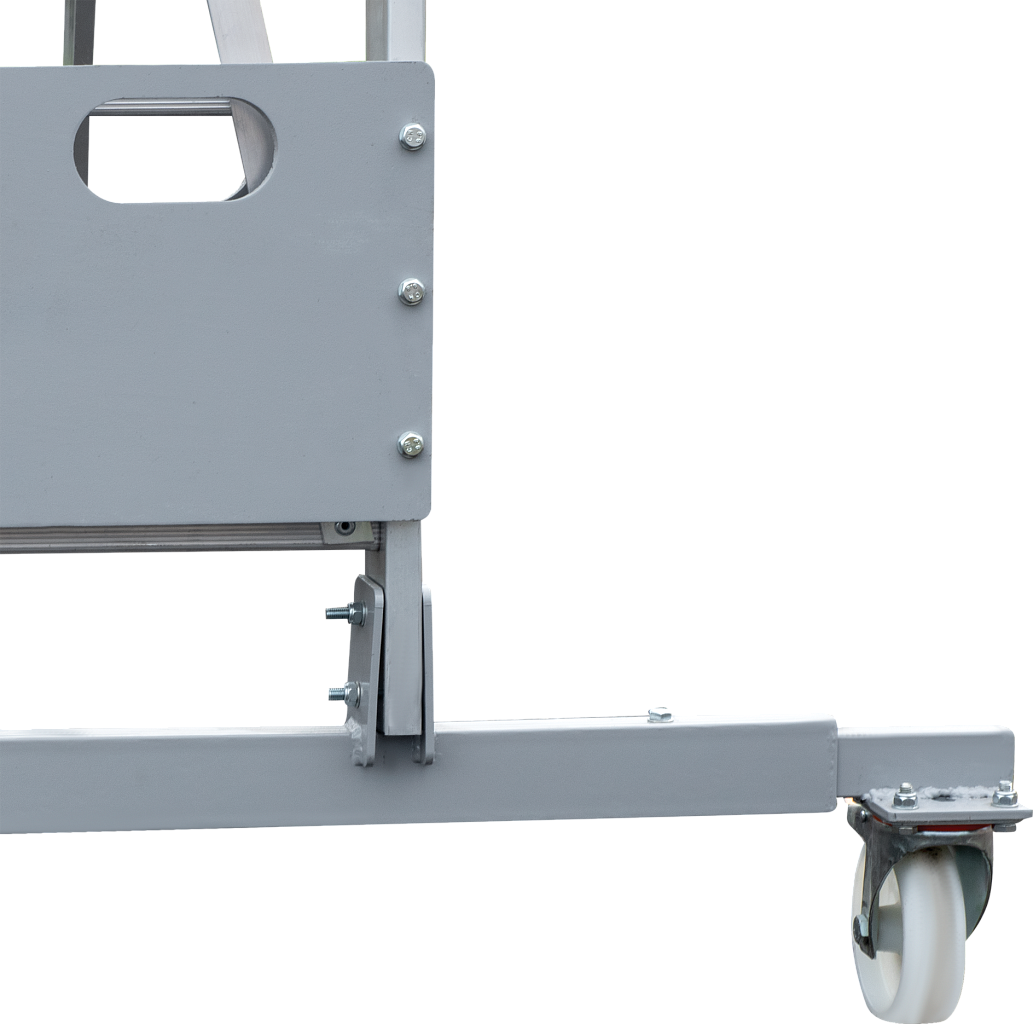 Лестница передвижная с площадкой складная NV 8000012