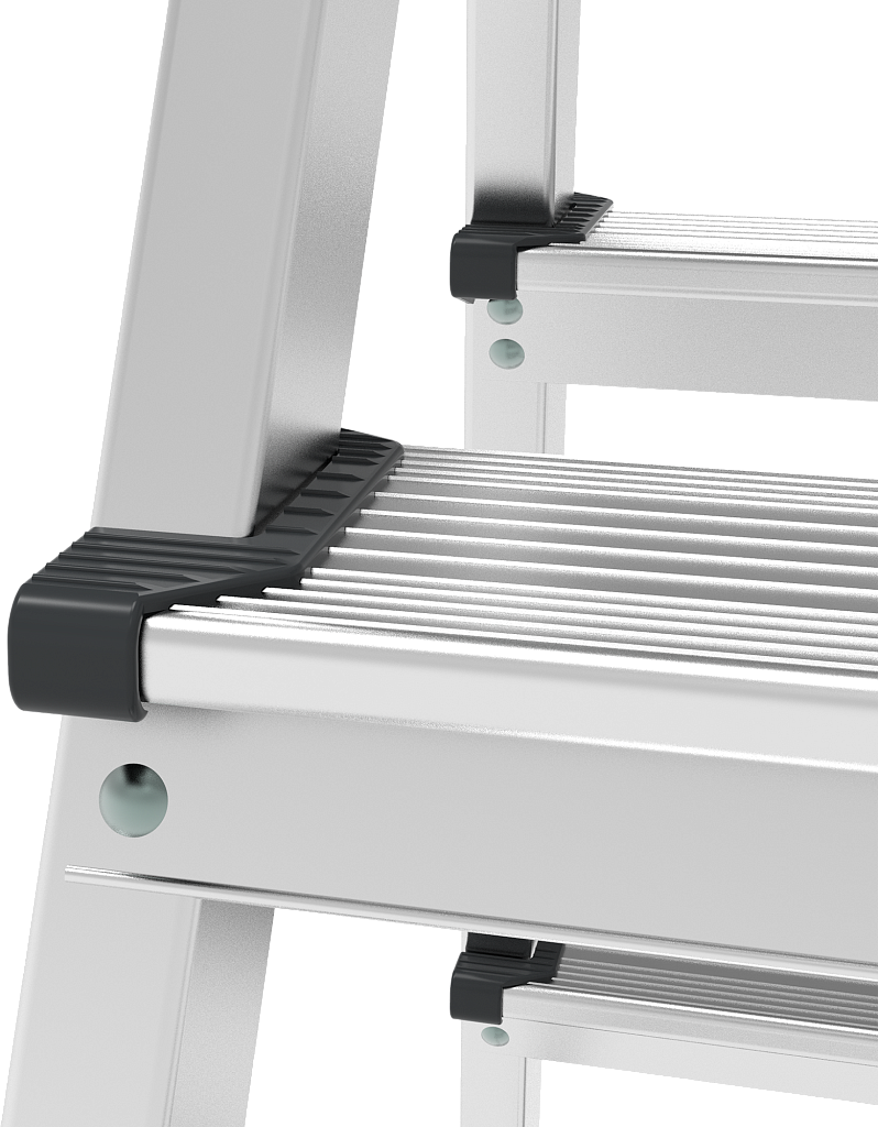 Алюминиевая стремянка, ступени 80 мм NV 1120