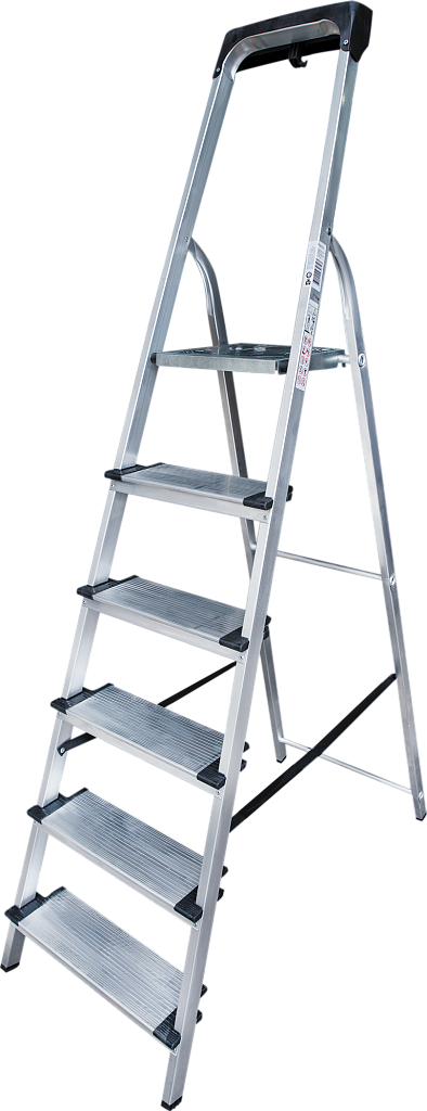 Алюминиевая стремянка с органайзером и ст. 130 мм NV 1118