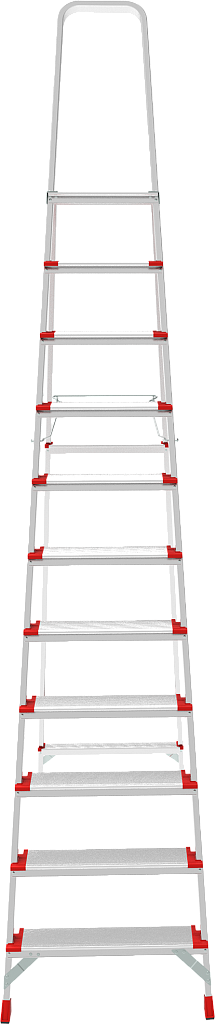 Алюминиевая стремянка, ст. 130 мм NV 3137