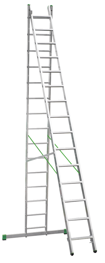 Лестница двухсекционная NV 2220