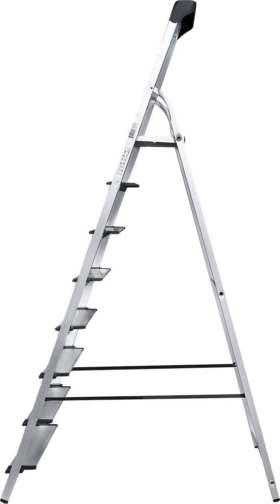 Алюминиевая стремянка с органайзером и ст. 130 мм NV 1118