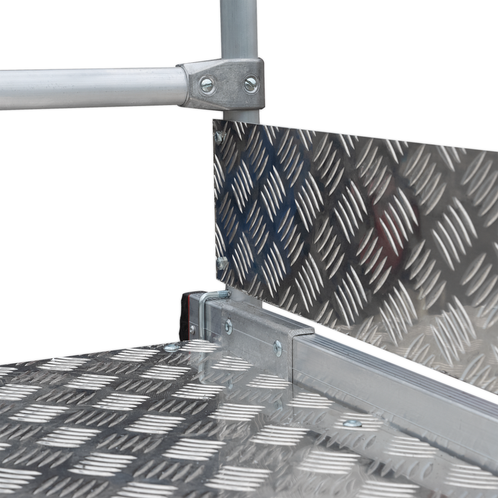 Лестница передвижная с площадкой NV 8000045