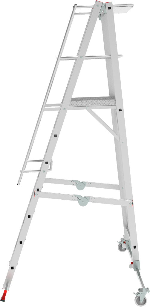 Лестница-стремянка складная с платформой NV 5540
