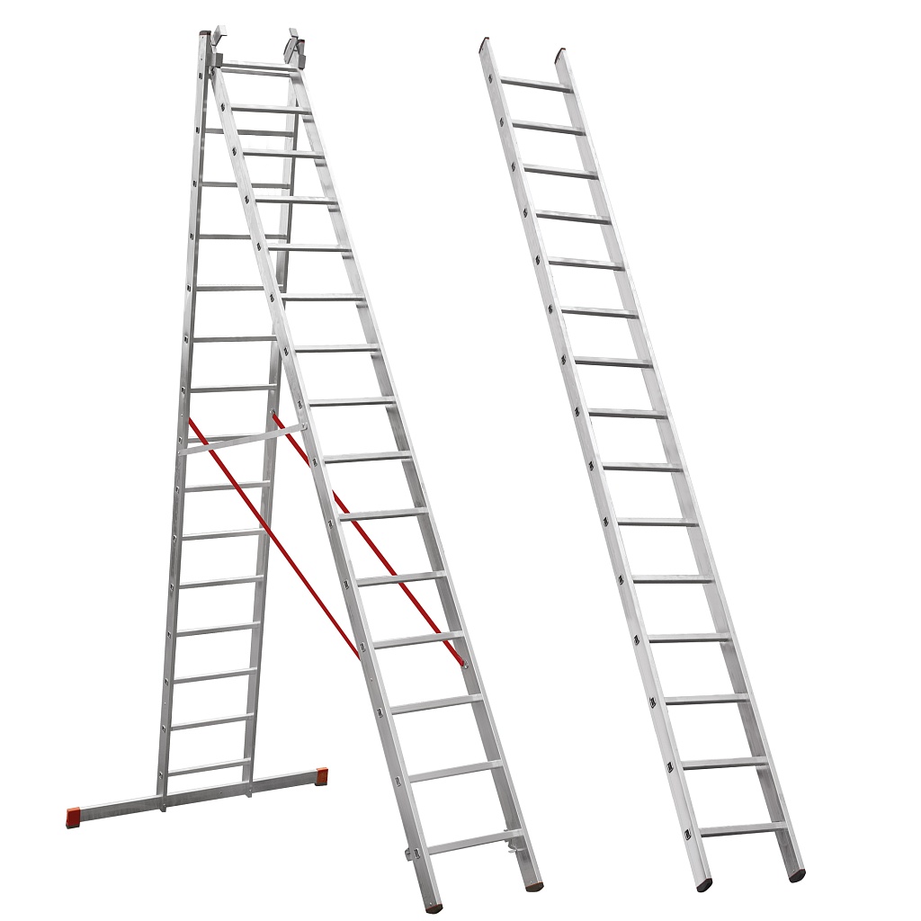 Лестница трёхсекционная усиленная NV 3231