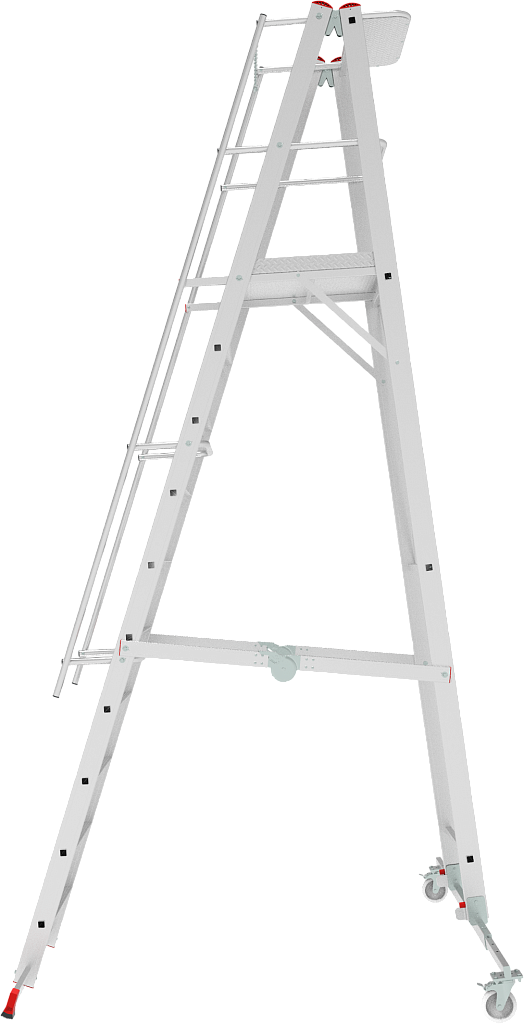Лестница-стремянка складная с платформой NV 5540