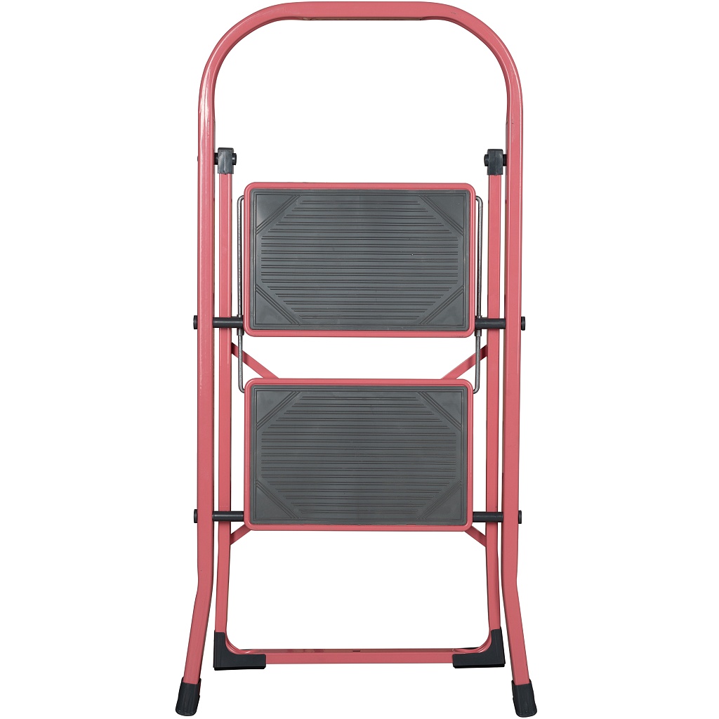 Стремянка стальная Надёжа 1158, ступени с накладками 300х200 мм, дуга 350 мм