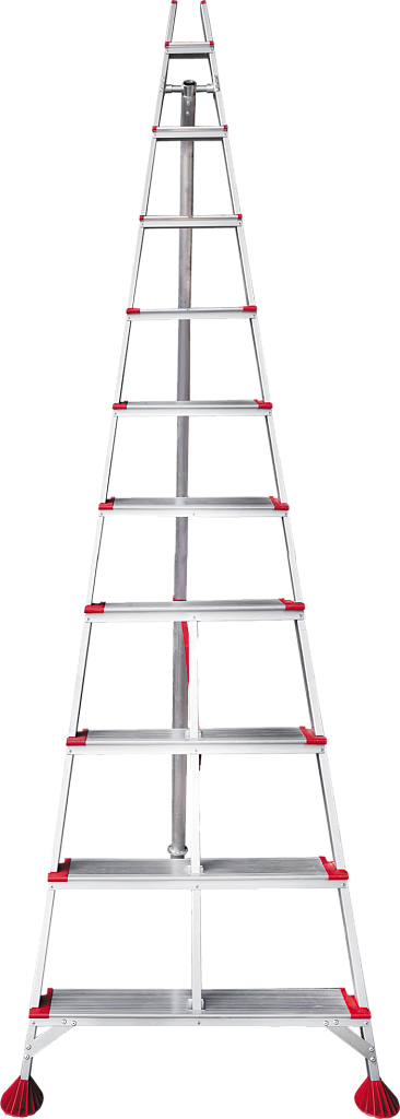 Садовая стремянка, ступени 130 мм, телескопический упор NV 3197 