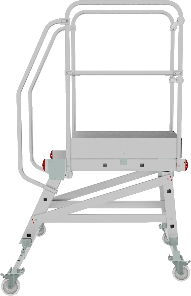 Лестница односторонняя с платформой NV 5510