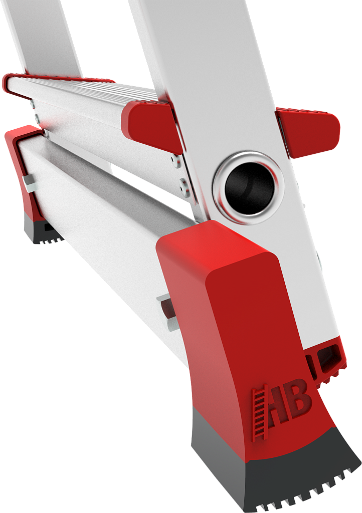 Стремянка индустриальная с широкими траверсами 600 мм NV 8000064