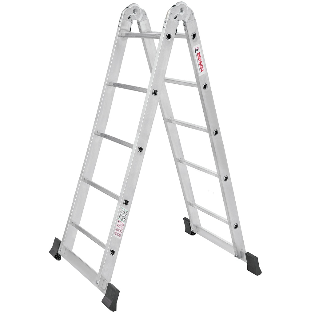 Лестница шарнирная двухсекционная NV 1317