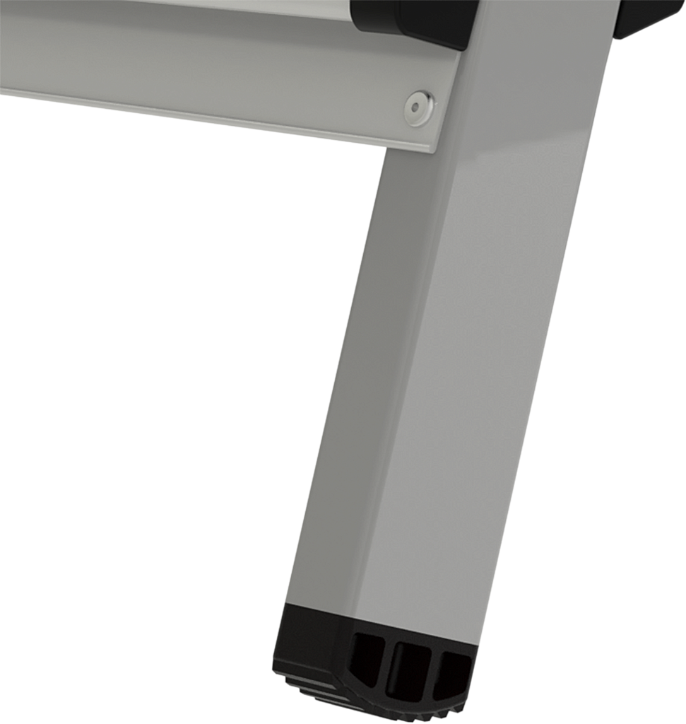 Стальная стремянка с алюминиевыми ступенями 80 мм NV 1135