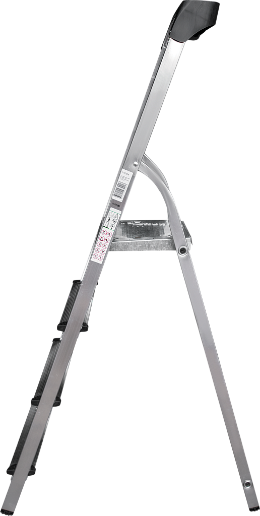 Алюминиевая стремянка с органайзером, ступени 80 мм NV 1115