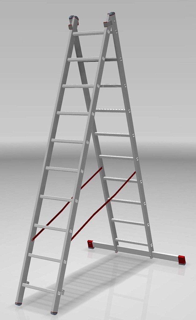 Лестница двухсекционная NV 5220