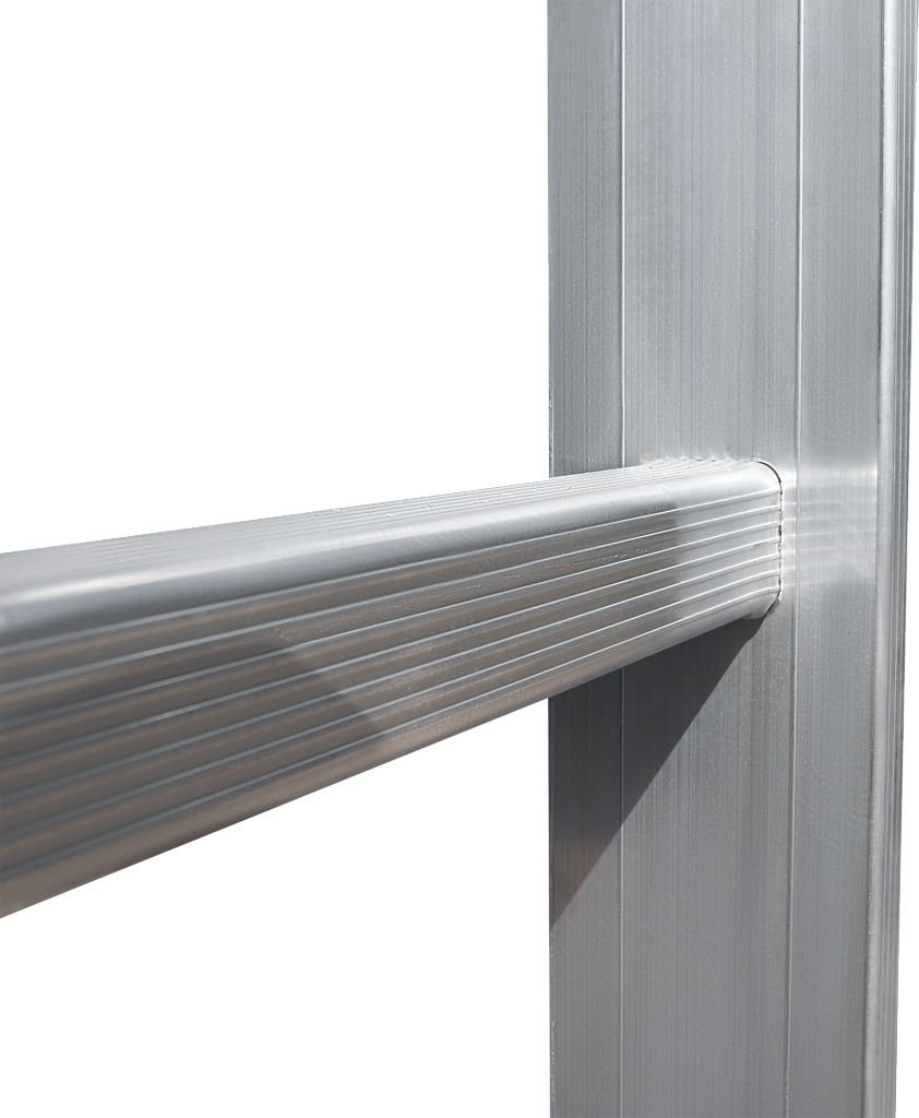 Лестница передвижная складная с площадкой NV 8000055