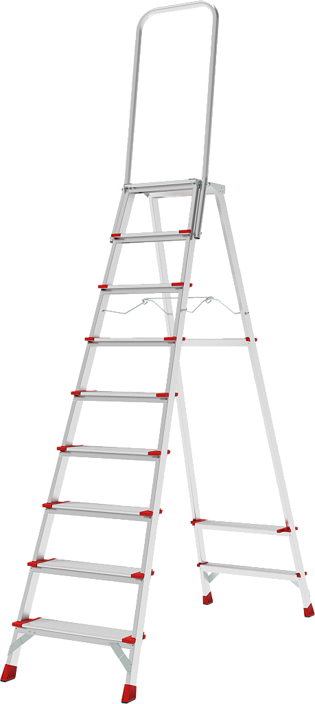 Анодированная стремянка с высокой дугой, ст. 130 мм NV 3139А