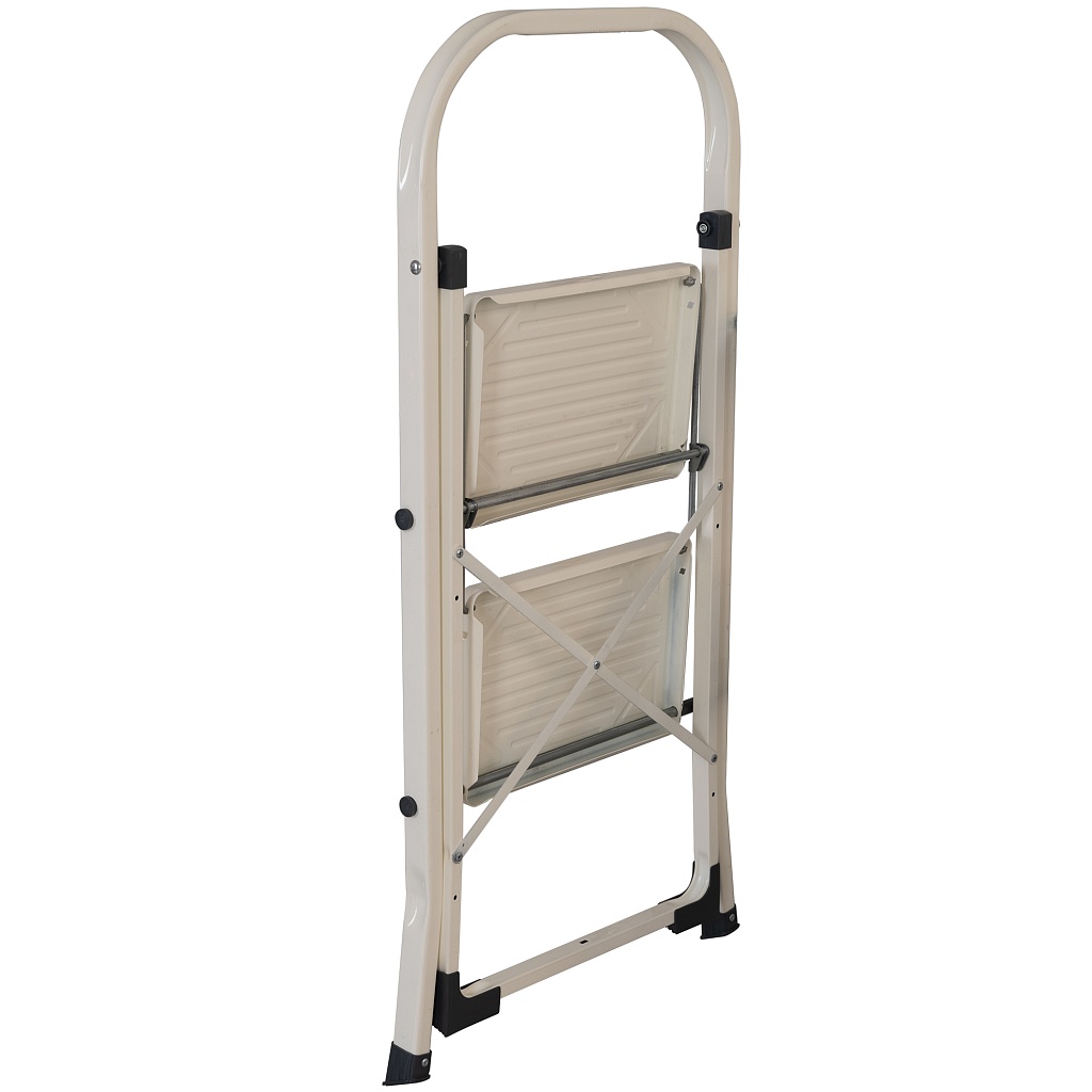 Стремянка стальная Надёжа 1157, ступени 300х200 мм, дуга 350 мм