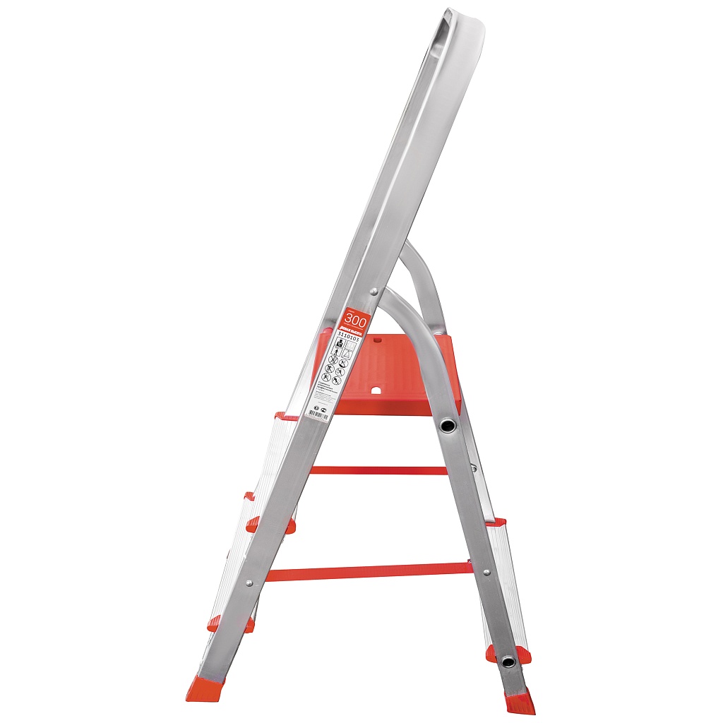 Стремянка со ступенями 80 мм NV 3110