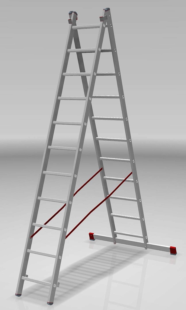 Лестница двухсекционная NV 5220