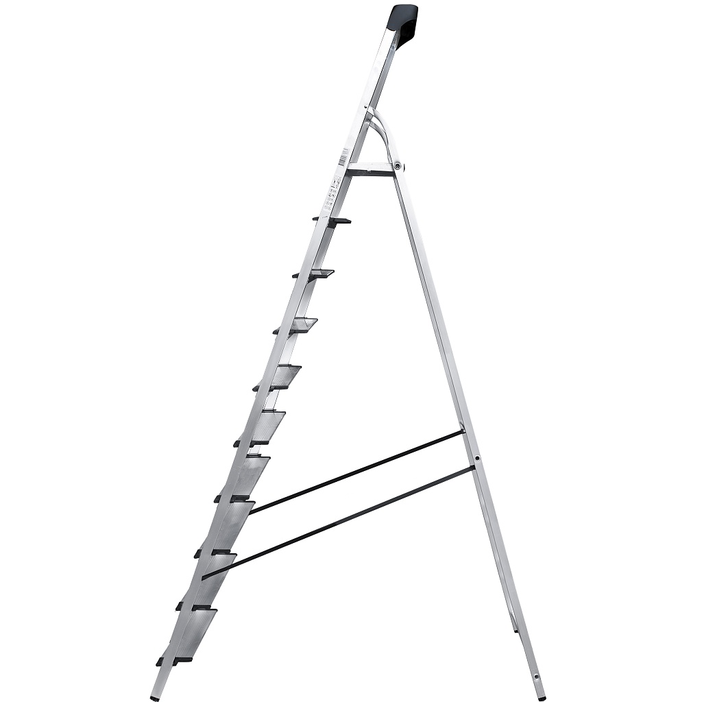 Алюминиевая стремянка с органайзером и ст. 130 мм NV 1118