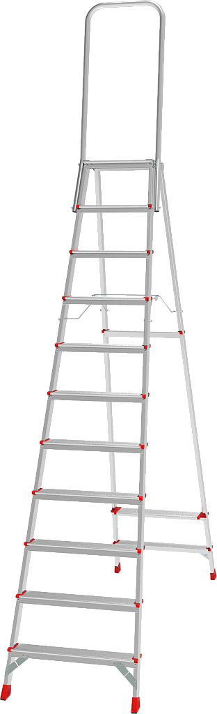 Стремянка с высокой дугой, ст. 80 мм NV 3136