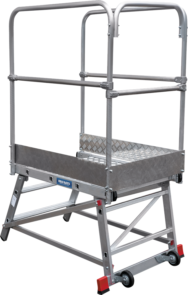 Лестница передвижная с площадкой высотой 0,6 м NV 8000070