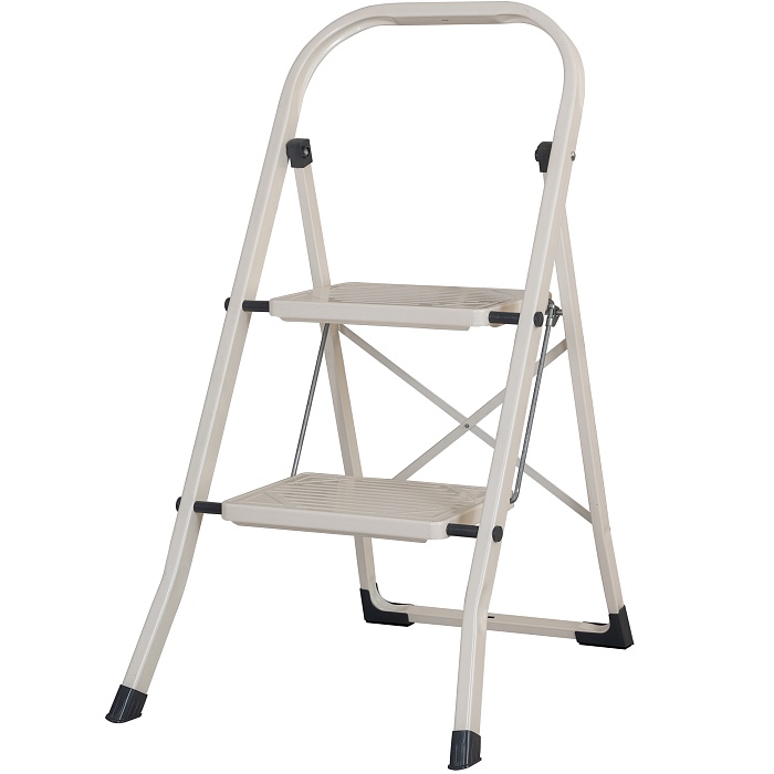 Стремянка стальная Надёжа 1157, ступени 300х200 мм, дуга 350 мм