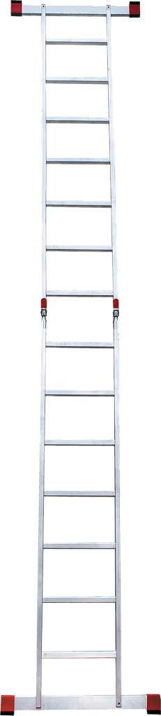 Лестница шарнирная двухсекционная NV 3310