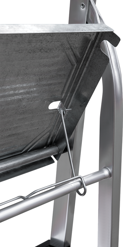 Алюминиевая стремянка со ступенями 130 мм NV 1117