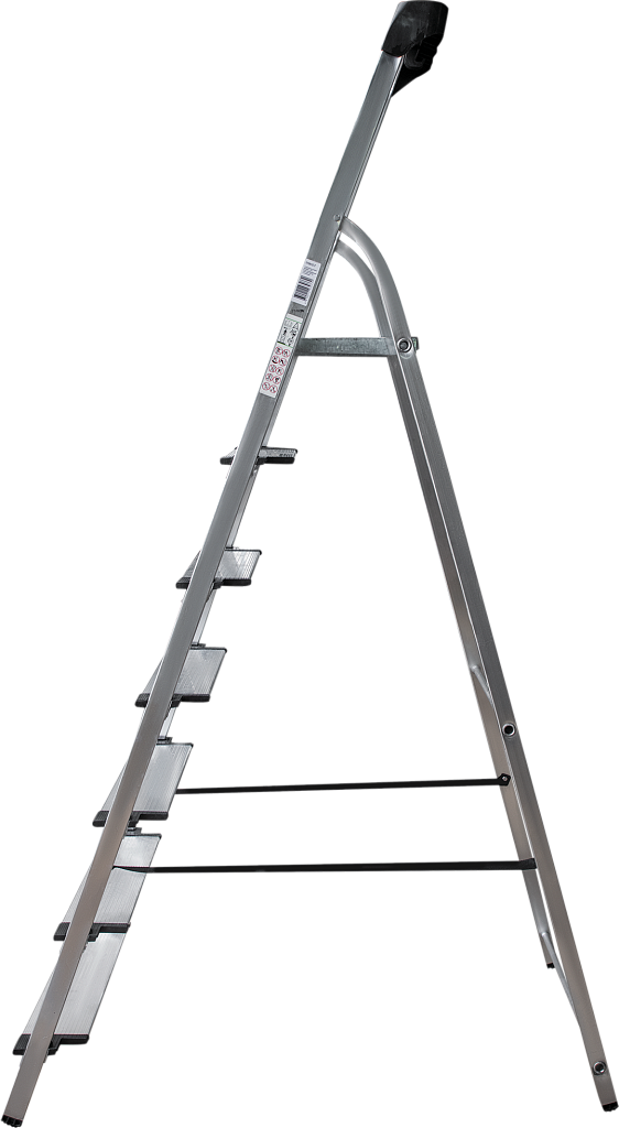 Алюминиевая стремянка с органайзером и ст. 130 мм NV 1118