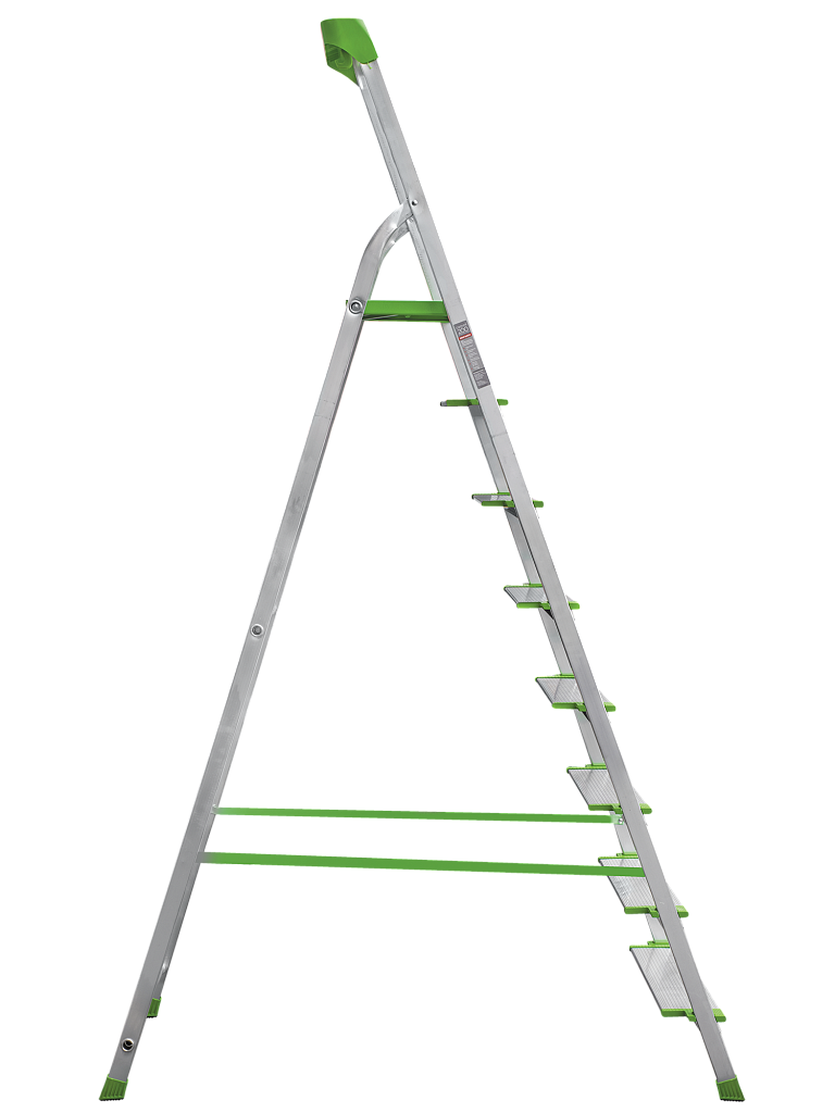 Алюминиевая стремянка с органайзером и ст. 130 мм NV 2118
