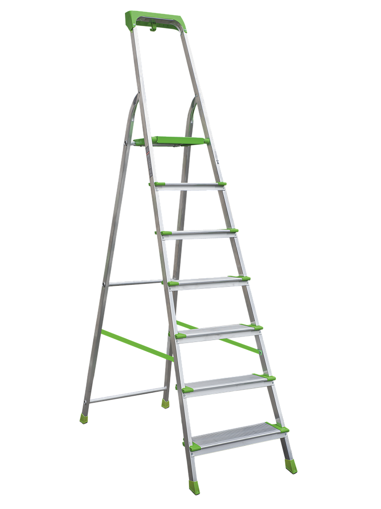 Алюминиевая стремянка с органайзером и ст. 130 мм NV 2118