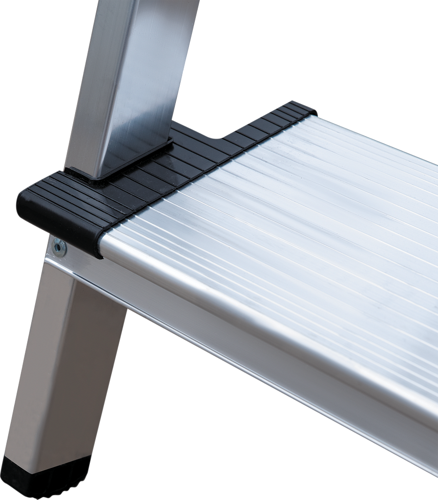 Алюминиевая стремянка со ступенями 130 мм NV 1117