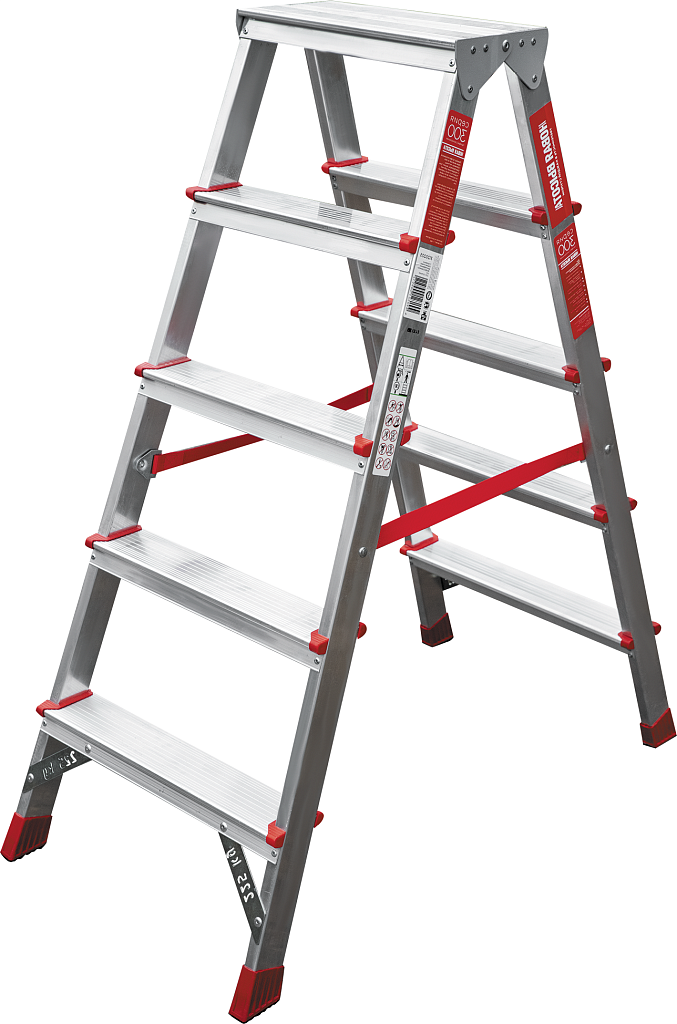 Стремянка со ступенями 80 мм NV 3120