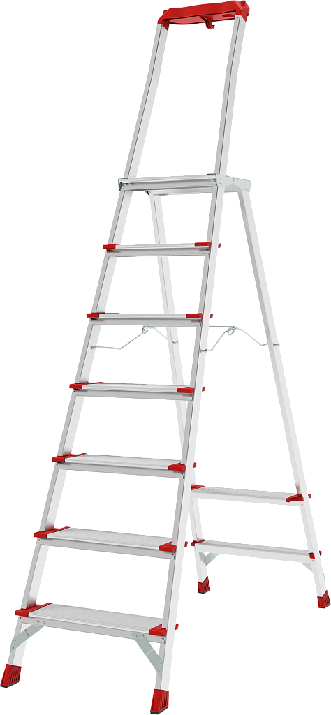 Анодированная стремянка с органайзером, ст. 130 мм NV 3138А
