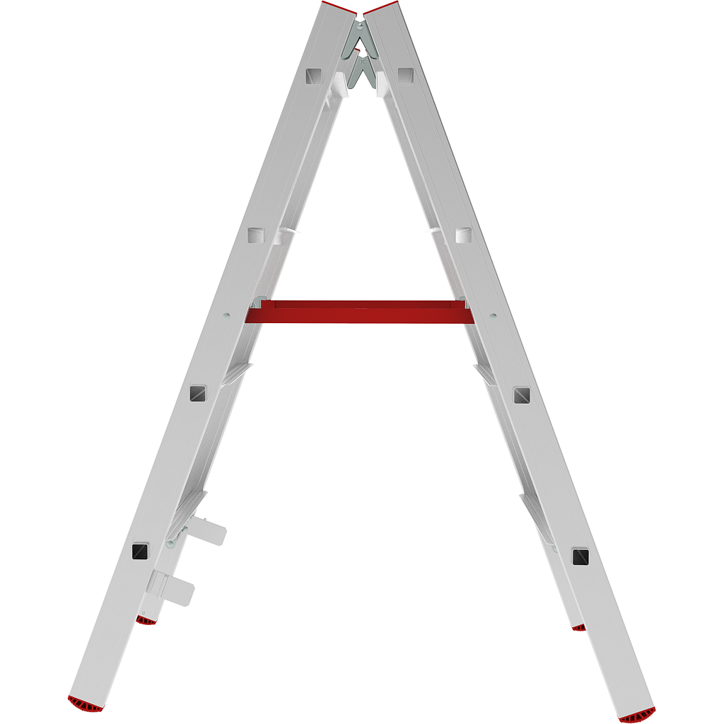 Алюминиевая стремянка со ступенями 80 мм NV 5120