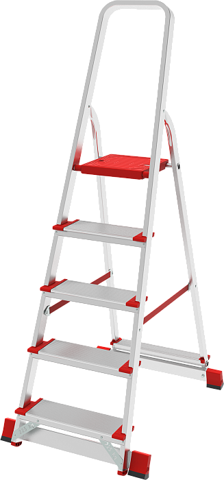 Стремянка индустриальная с широкими траверсами 600 мм NV 8000064