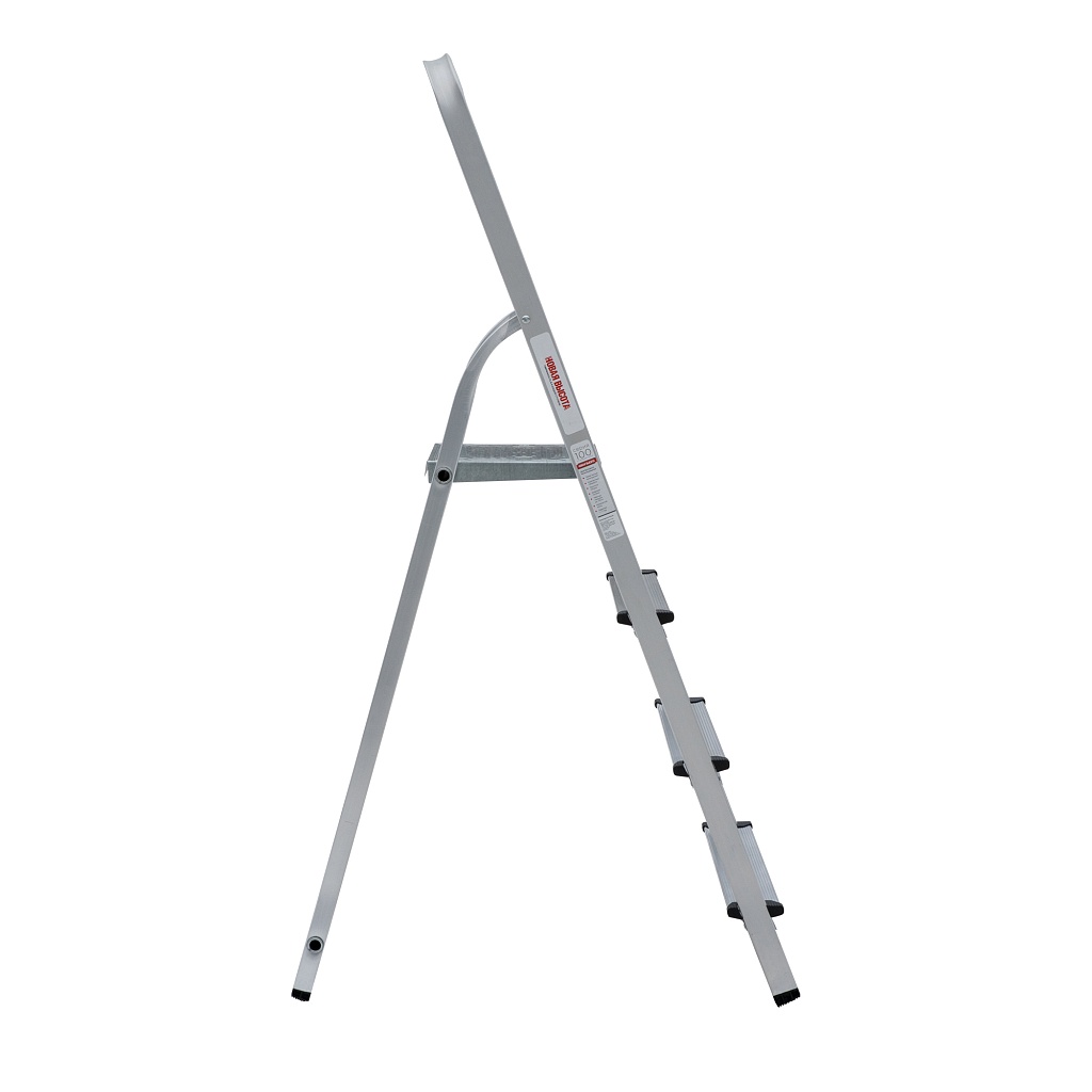 Алюминиевая стремянка со ступенями 80 мм NV 1110