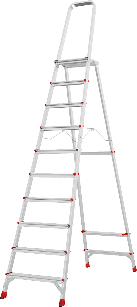 Стремянка со ступенями 80 мм NV 3130