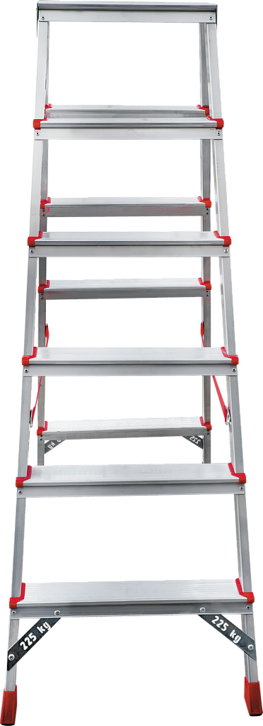 Стремянка со ступенями 80 мм NV 3120