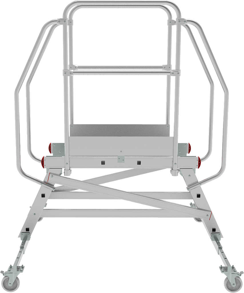 Двухсторонняя лестница с платформой NV 5520