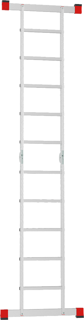 Лестница шарнирная двухсекционная NV 3310