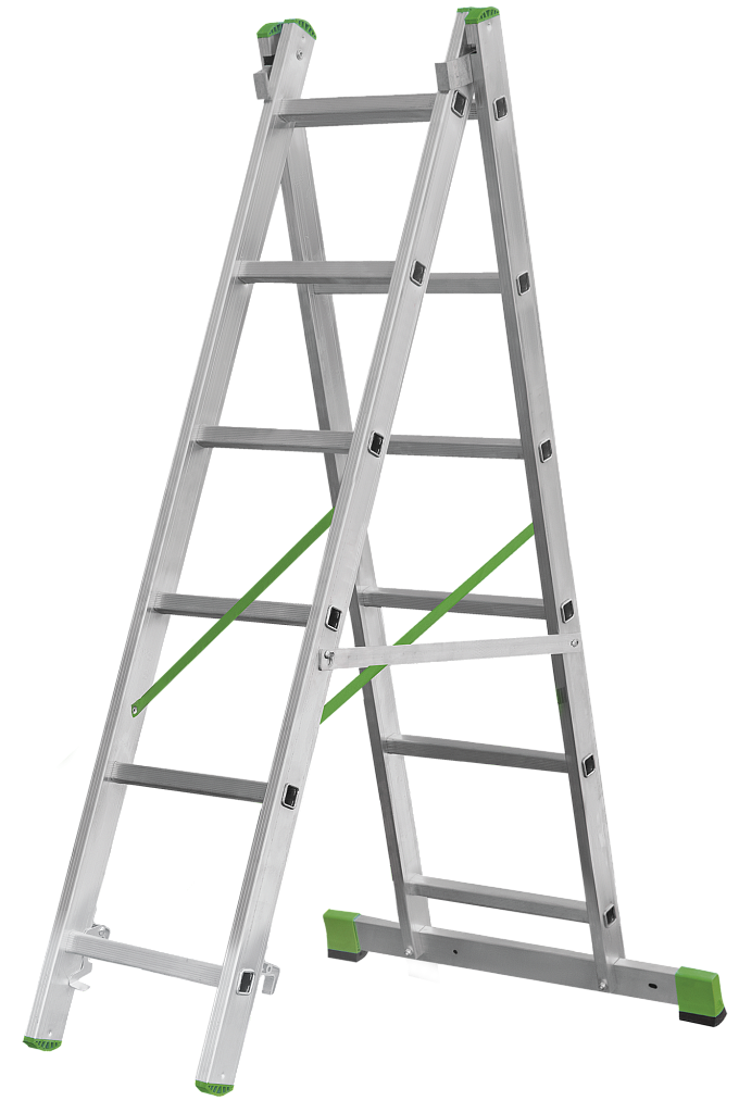 Лестница двухсекционная NV 2220