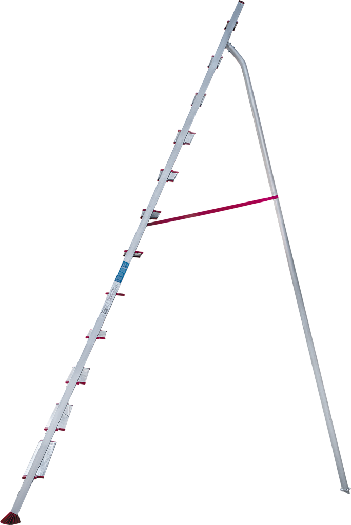 Садовая стремянка, ступени 130 мм, телескопический упор NV 3197 